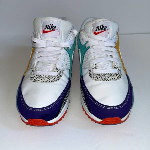 Nike Shoes - Nike Air Max 90 SE Animal ‘Safari Mix’White Light Curry Women's Size 8.5 NEW